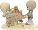 Precious Moments 179015 Couple with Wheelbarrow Figurine