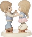 Precious Moments 179020 Roller Skating Couple Figurine