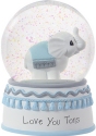 Precious Moments 179303B Blue Elephant Waterball