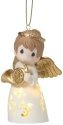 Precious Moments 181033 Angel with French Horn Ornament LED