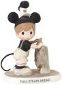 Precious Moments 181096 Disney Boy as Steamboat Willie Figurine
