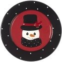 Precious Moments 181406 Snowman Dessert Plate Set of 4