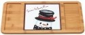 Precious Moments 181407 Bamboo Cheese Board with Snowman Cutting Board Set of 2