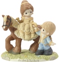 Precious Moments 182091 Ltd Ed Belle and Prince Philippe Figurine