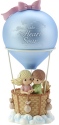 Precious Moments 182406 Boy and Girl In Hot Air Balloon Musical