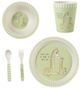 Precious Moments 182419IN Set of 5 Mealtime Giraffe Gift Set