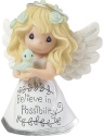 Precious Moments 183440 Angel Believe In Possibility Figurine