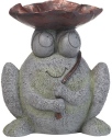 Precious Moments 185004 Frog Bird Bath