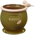 Precious Moments 185014 Blessed 6in Flower Pot