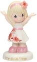 Precious Moments 185081 Girl In Floral Skirt Figurine
