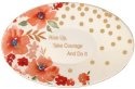 Precious Moments 185085 Floral Oval Trinket Dish