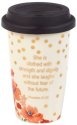 Precious Moments 185086 Floral Travel Mug