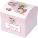 Precious Moments 185095 Ballerina Musical Jewelry Box