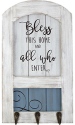 Precious Moments 189915 Bless This Home Plaque with Hooks