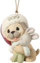 Precious Moments 191008 Dated 2019 Dog Ornament