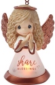 Precious Moments 191433 Share Blessings Angel LED Ornament