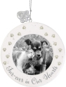 Precious Moments 191488-c Cat Memorial Photo Ornament