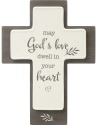 Precious Moments 191493 May God's Love Dwell In Your Heart Cross