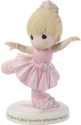 Precious Moments 192006 Ballerina Brunette Figurine