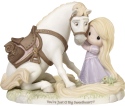 Precious Moments 192013 Disney Tangled Rapunzel and Maximus Figurine