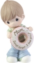 Precious Moments 193014 Boy with Donut For Mom Figurine Mother's Day