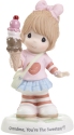 Precious Moments 193016 Girl with Ice Cream Figurine