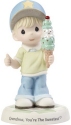 Precious Moments 193017 Boy with Ice Cream Figurine