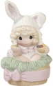 Precious Moments 199008 Girl In Basket Figurine