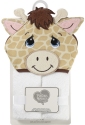 Precious Moments 199803N White-Brown Giraffe Hooded Towel