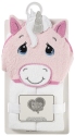 Precious Moments 199804 White Pink Unicorn Hooded Towel