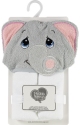 Precious Moments 199805N White-Grey Elephant Hooded Towel