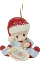 Precious Moments 201006 Dated 2020 Baby Boy Ornament