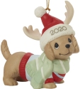 Precious Moments 201008 Dated 2020 Dog Ornament