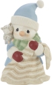 Precious Moments 201017 Annual Snowman with Owl Figurine