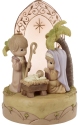 Precious Moments 201110 Nativity with Creche Musical