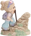 Precious Moments 202009 Girl Hiking On Rocks Figurine