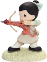 Precious Moments 202032 Disney Mulan with Bow and Arrow Figurine