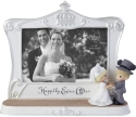 Precious Moments 203163 Disney Bride and Groom with Mickey Ears Photo Frame