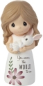 Precious Moments 203170 Girl with Bunny Figurine