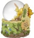 Precious Moments 203704 Disney Winnie The Pooh and Rabbit Musical Snow Globe