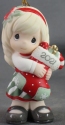 Precious Moments 211002i Dated 2021 Girl Christmas Ornament