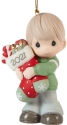 Precious Moments 211010 Dated 2021 Boy Ornament