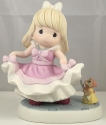Precious Moments 211025 Cinderella Pink Gown Figurine