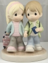 Precious Moments 211033 Couple On Vacation with Passports Figurine