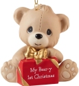 Precious Moments 211037 Teddy Bear Christmas Ornament