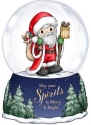 Precious Moments 211102 Annual Santa Musical Snow Globe