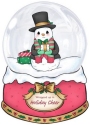 Precious Moments 211104 Annual Snowman Musical Snow Globe