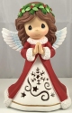 Precious Moments 211401 2021 Christmas Winter Angel LED Figurine