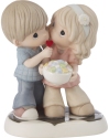Precious Moments 212003 Couple with Bowl Of Candy Hearts Figurine