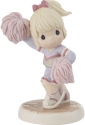 Precious Moments 212014 Girl Cheerleader Figurine